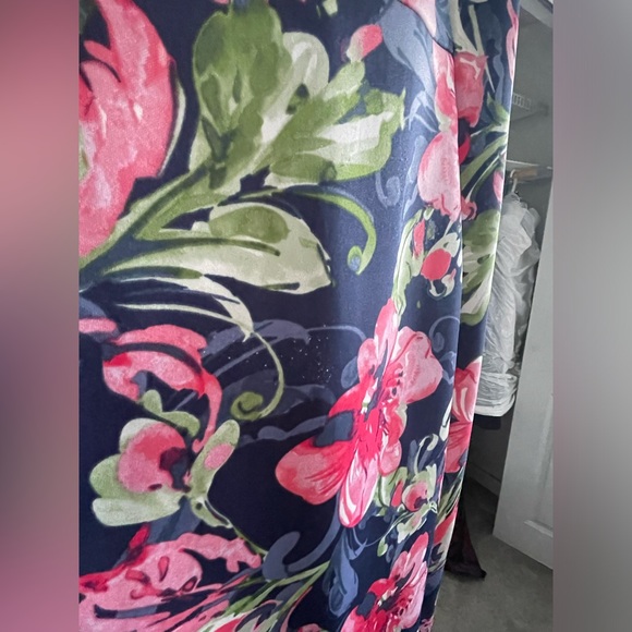 Shelby & Palmer size 8 fitted mid length short sleeve dress - great for wedding - Picture 2 of 4